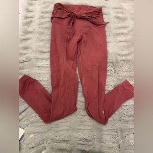 Pink Lululemon Leggings